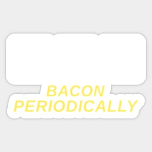 Bacon Periodically Sticker